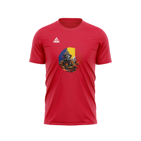 AS Pompierii Mures - Tricou Premium Peak Suporter ASP Mures rosu