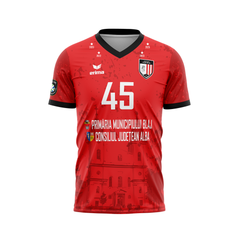 CSM Volei Alba Blaj - Tricou replica CSM VOLEI ALBA BLAJ rosu
