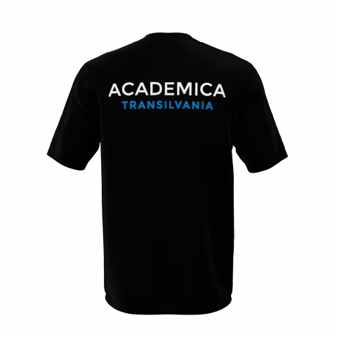 Tricou Suporter 2 Bumbac Academica Transilvania negru [1]