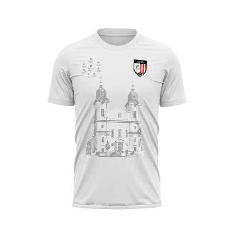 CSM Volei Alba Blaj - Tricou suporter CSM VOLEI ALBA BLAJ alb