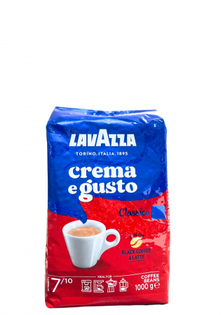 PRODUSE - CAFEA BOABE LAVAZZA CREMA E GUSTO ESPRESSO CLASSICO 1kg