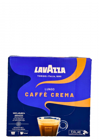 CAPSULE CAFEA - CAPSULE LAVAZZA BLUE CAFFE CREMA LUNGO - 100 capsule