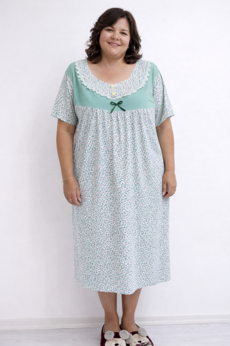 Set 2 Camasi de Noapte cu Maneca Scurta [3]