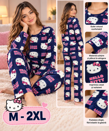 TOATE PRODUSELE - PIJAMA LUNGA ANIMATA