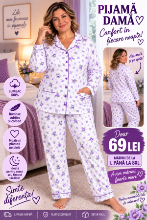 TOATE PRODUSELE - PIJAMA LUNGA DALIA