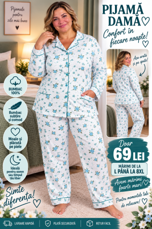 TOATE PRODUSELE - PIJAMA LUNGA DALIA