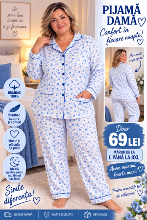 TOATE PRODUSELE - PIJAMA LUNGA DALIA