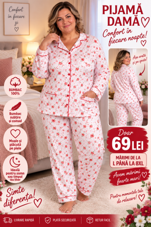 TOATE PRODUSELE - PIJAMA LUNGA DALIA