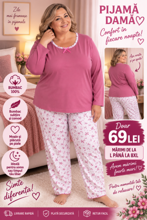 Pentru noapte - PIJAMA LUNGA MAIA
