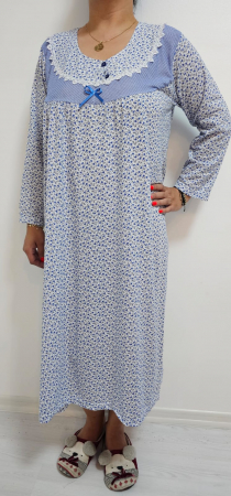 Set 2 Camasi de Noapte cu Maneca Lunga [1]