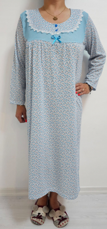 Set 2 Camasi de Noapte cu Maneca Lunga [5]