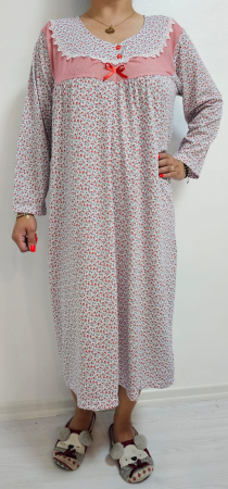 Set 2 Camasi de Noapte cu Maneca Lunga [2]