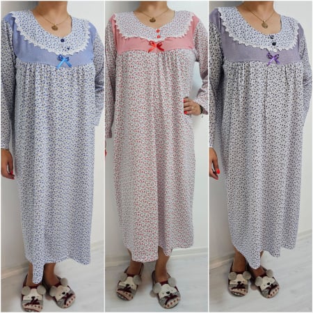 TOATE PRODUSELE - Set 3 Camasi Noapte Maneca Lunga