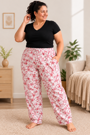 Set 3 pantaloni lungi pijama [2]