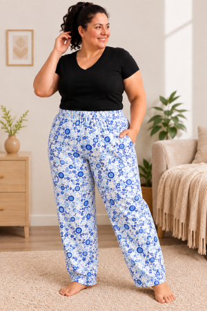 Set 3 pantaloni lungi pijama [1]