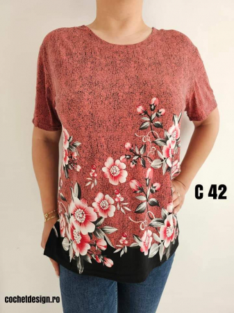 TOATE PRODUSELE - Tricou Imprimeu Cochet