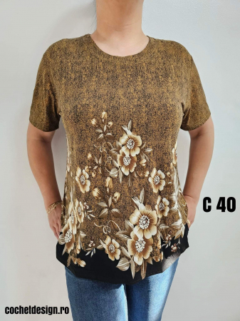 TOATE PRODUSELE - Tricou Imprimeu Cochet