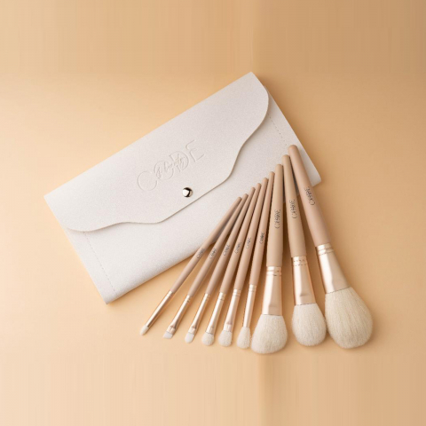 Set 9 Pensule de Machiaj din Păr de Capră [5]