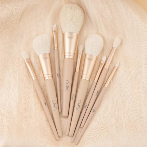 Set 9 Pensule de Machiaj din Păr de Capră [2]