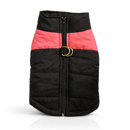 Haina groasa cu dunga verde pentru caini