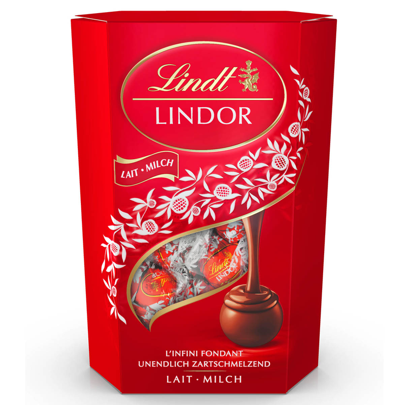 Bomboane de ciocolata Lindt Lindor cu lapte 200g Lindt [1]