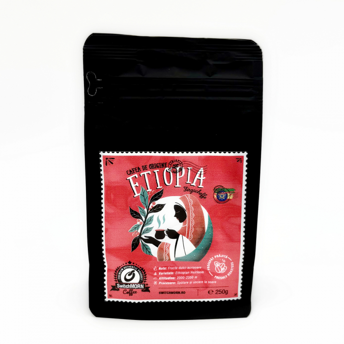 Cafea boabe SwitchMORN de origine ETIOPIA 250g [1]