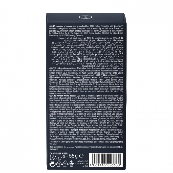 Cafea capsule Davidoff Rich Aroma 10 capsule [2]