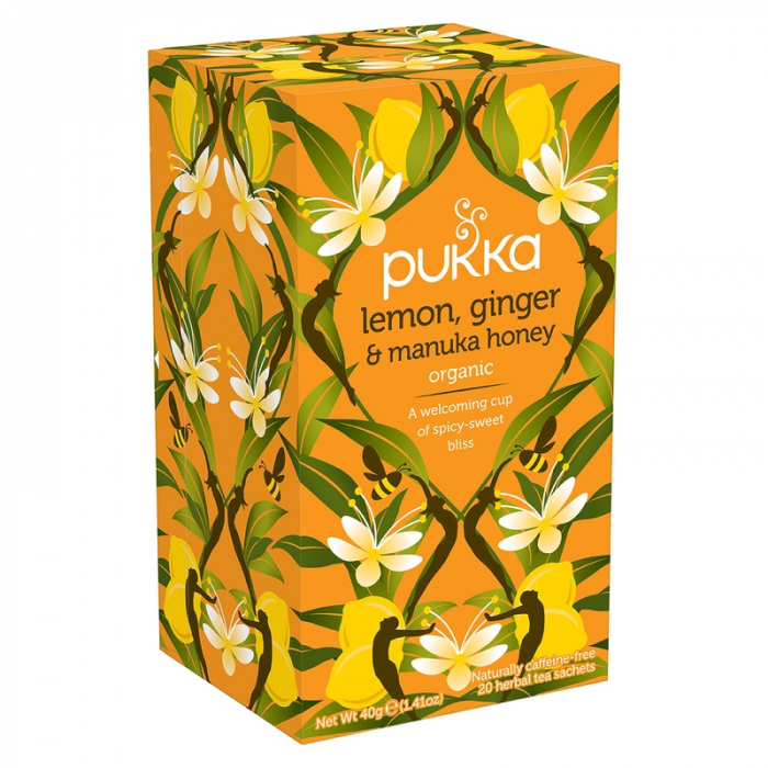 Ceai Pukka Infusion Lemon & Ginseng infuzie organica 20 plicuri [2]