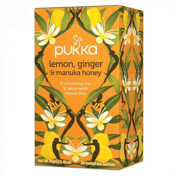Ceai Pukka Infusion Lemon & Ginseng infuzie organica 20 plicuri [3]