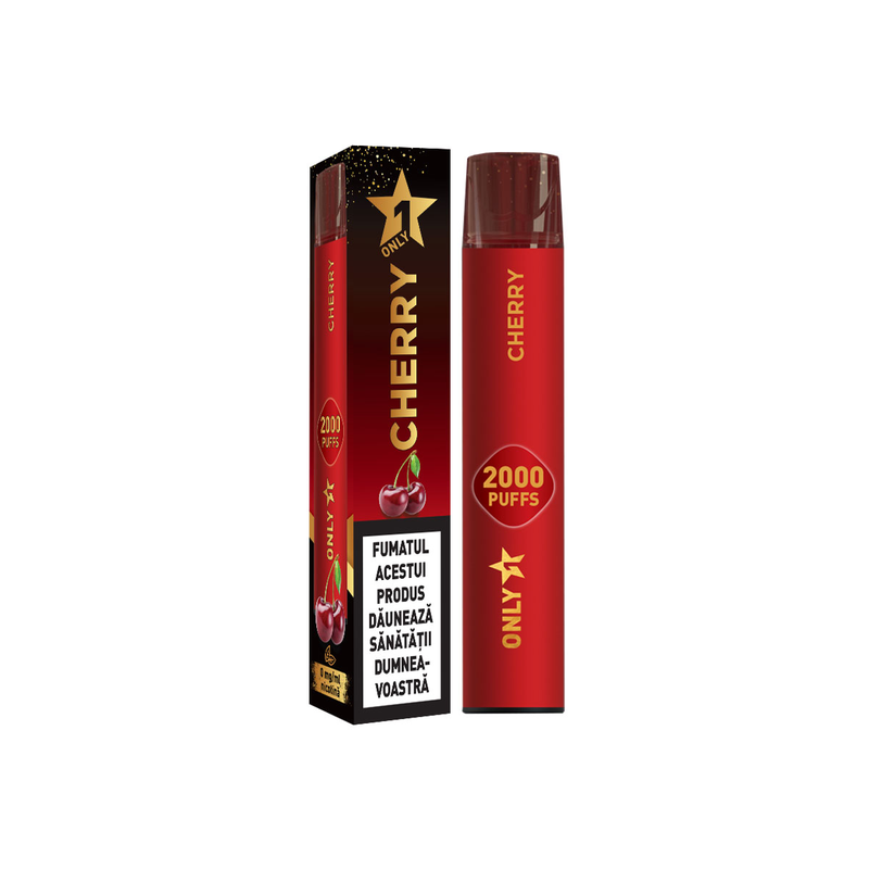 Dispozitiv pentru vapat ONLY 1 Cherry cu aroma de cirese 0% nicotina [1]