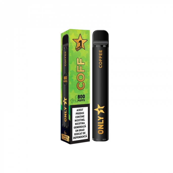 Dispozitiv pentru vapat ONLY 1 Coffee Kiss cu aroma de cafea 1.2% nicotina [1]