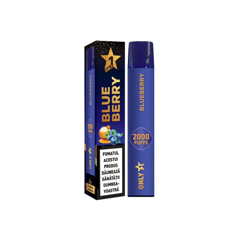 Dispozitiv pentru vapat ONLY 1 Blueberry cu aroma de afine 0% nicotina [1]