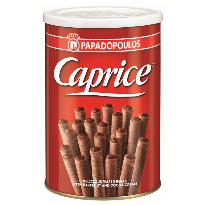 Rulouri crocante Caprice crema de alune si cacao 400g [1]