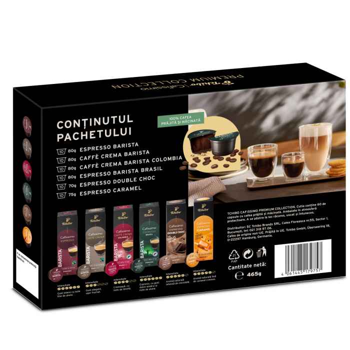Set Cafea Capsule Tchibo Cafissimo Premium Collection 60 capsule [2]