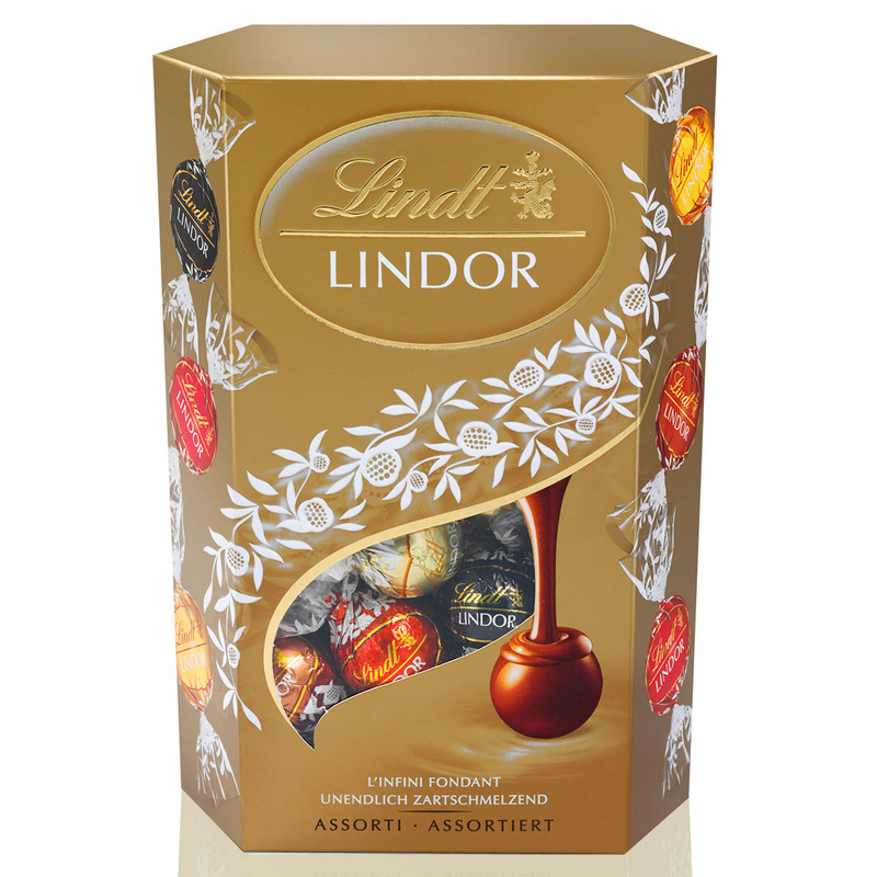 Dulce - Bomboane de ciocolata Lindt Lindor asortate 200g