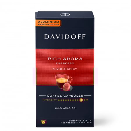 Cafea capsule - Cafea capsule Davidoff Rich Aroma 10 capsule