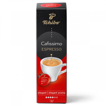 Vizualizare toate - Cafea capsule Tchibo Cafissimo Espresso Elegant Aroma 10 capsule