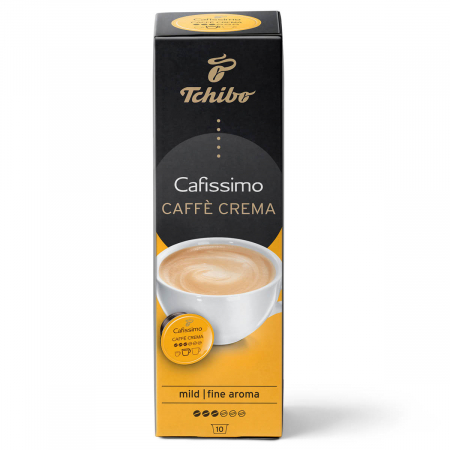 Cafea capsule - Cafea Capsule Tchibo Cafissimo Caffe Crema Fine Aroma 10 capsule