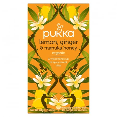 Ceai plic - Ceai Pukka Infusion Lemon & Ginseng infuzie organica 20 plicuri