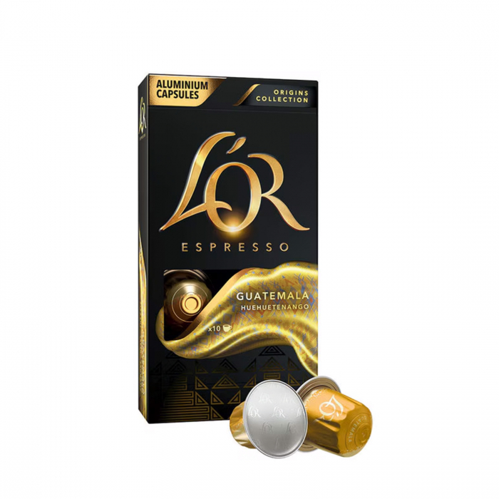 Capsule cafea L'OR Espresso Guatemala, compatibile Nespresso, 10 capsule [1]
