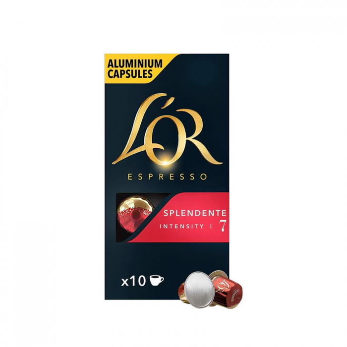 Capsule cafea L'OR Espresso Splendente, compatibile Nespresso, 10 capsule [1]
