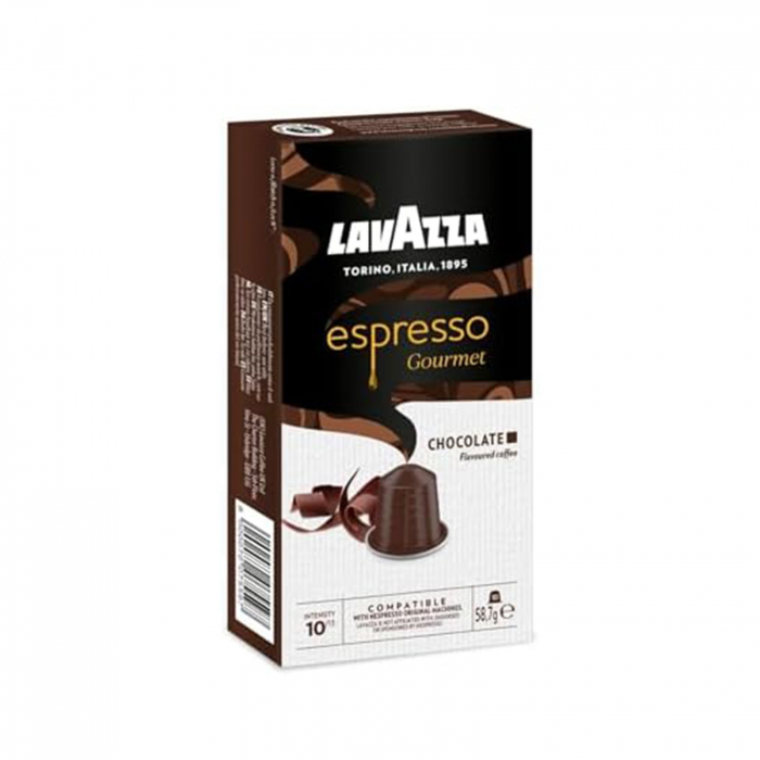 Capsule cafea LAVAZZA Chocolate, compatibile Nespresso, 10 capsule [1]