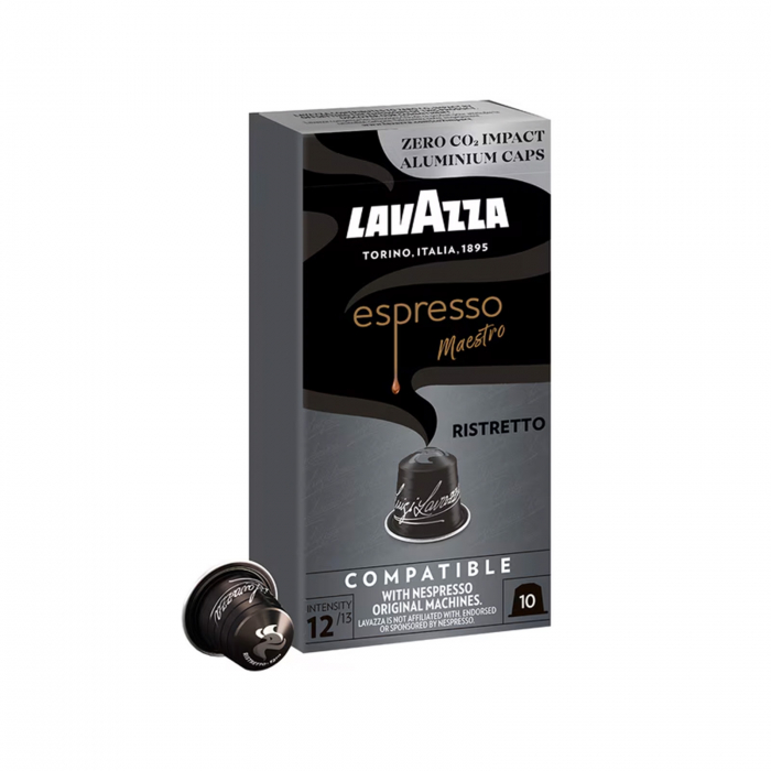 Capsule cafea LAVAZZA Espresso Maestro Ristretto, compatibile Nespresso, 10 capsule [1]