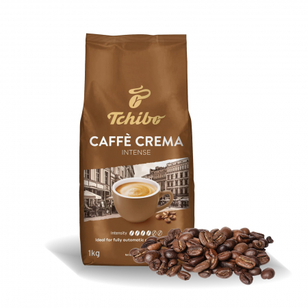 Cafea boabe - Cafea Boabe Tchibo Caffe Crema Intense 1kg
