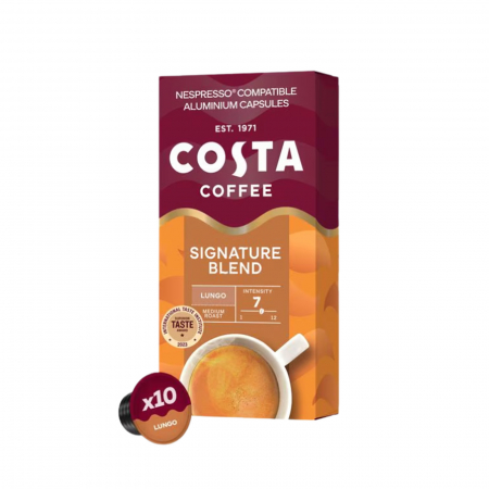 Capsule de cafea - Capsule cafea COSTA COFFEE Blend Espresso, compatibile Nespresso, 10 capsule