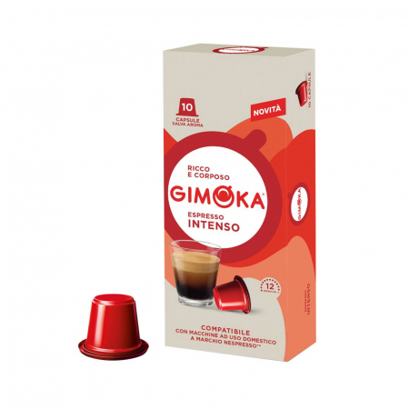 Capsule de cafea - Capsule cafea Gimoka Espresso Intenso, compatibile Nespresso, 10 capsule
