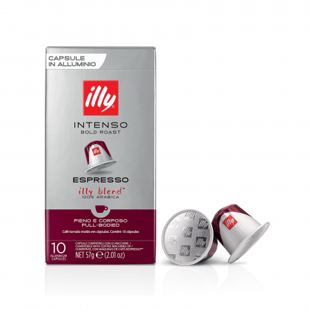 Capsule de cafea - Capsule cafea ILLY Espresso Intenso, compatibile Nespresso, 10 capsule, 57g