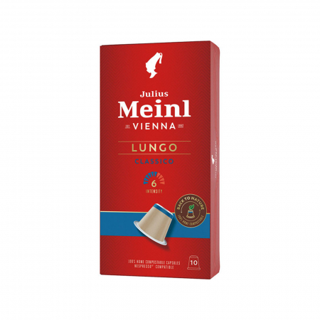 Capsule de cafea - Capsule cafea Julius Meinl Lungo Classico, compatibile Nespresso, 10 capsule
