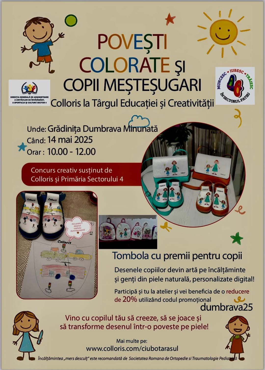 Din Desene de Copii – în Pantofi și Rucsacuri cu Suflet