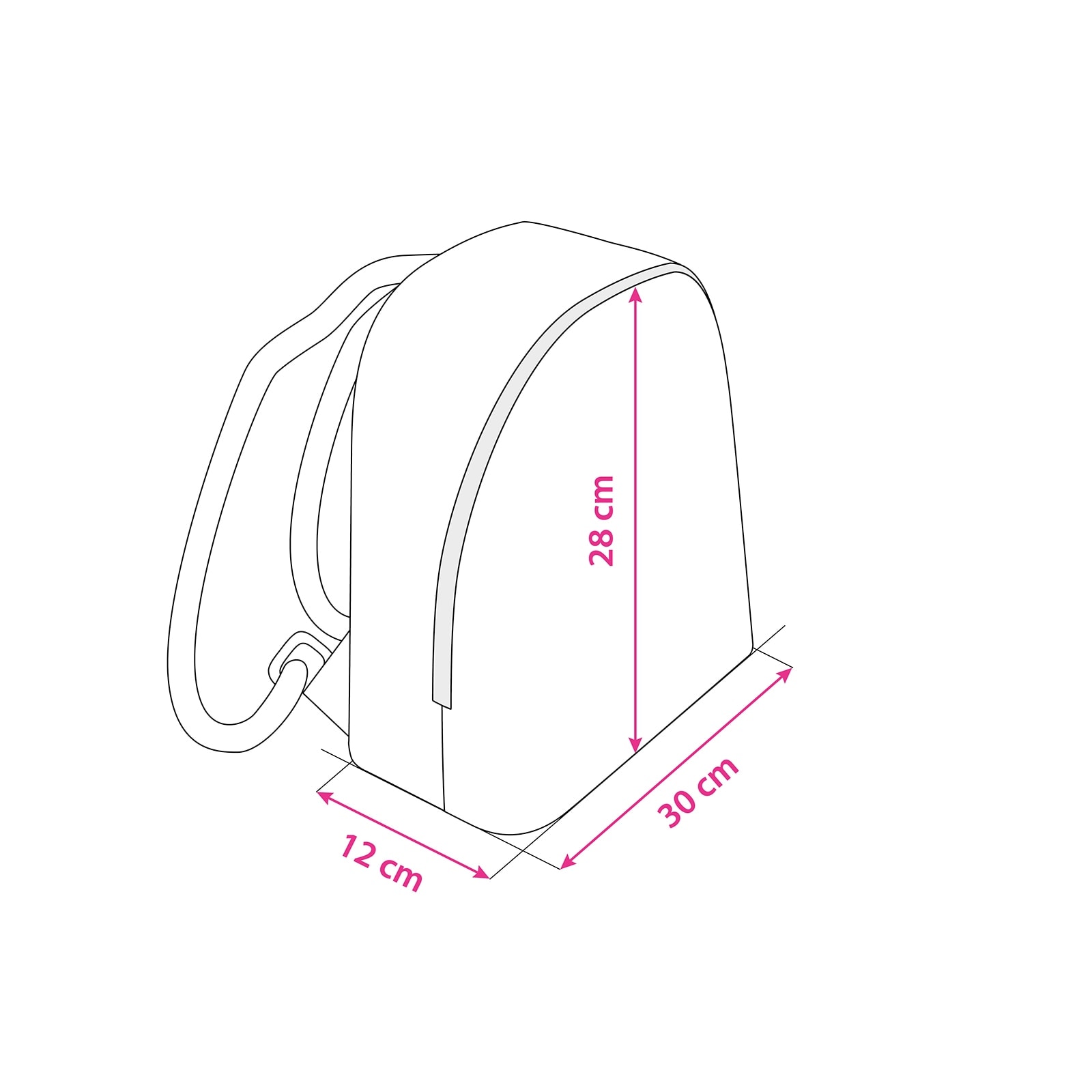 Rucsac din piele naturala, RD-01 Flori 01, Negru [3]